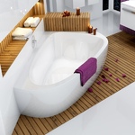 RAVAK LOVESTORY II акриловая асимметричная ванна