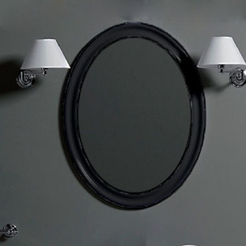 SIMAS Lante Зеркало овальное, цвета рамы nero